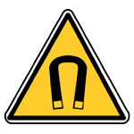 Nebezpečí - silné magnetické pole